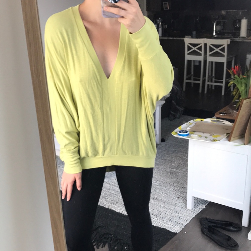 Green Eri + Ali sweater